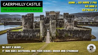 Caerphilly Castle  The Largest in Wales 2nd in Britain [upl. by Moreville856]