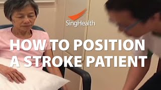 How To Position A Stroke Patient [upl. by Yonita]