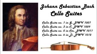 Johann Sebastian Bach  Cello suites in 432 Hz great for reading or studying [upl. by Kravits103]